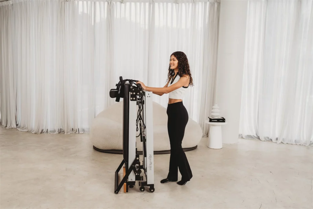 foldable pilates reformer
